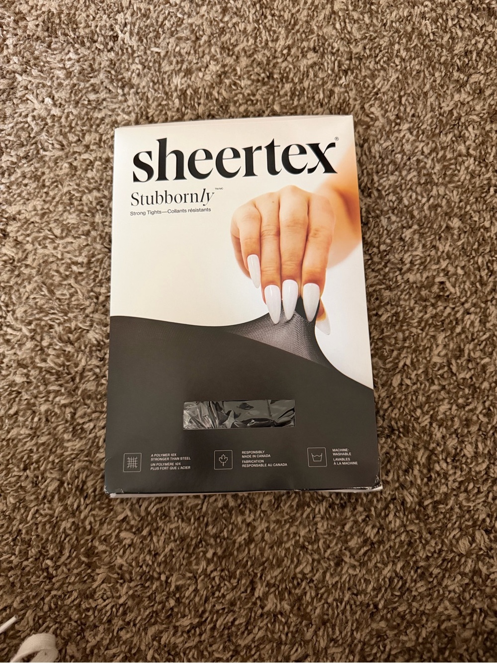 Sheertex Rip-Resist Tights in Black Size M NWT